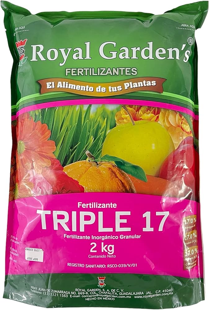 El fertilizante triple 17 que transformará tu cultivo ¡Descúbrelo aquí!