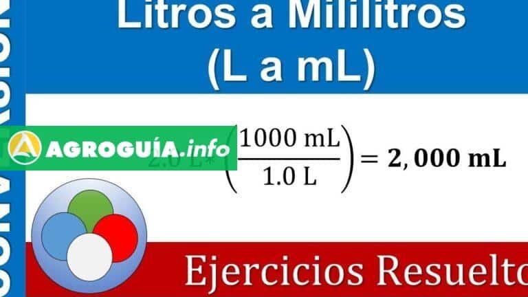 ¡Solución Fácil para Convertir l/ha a ml/l en Segundos!