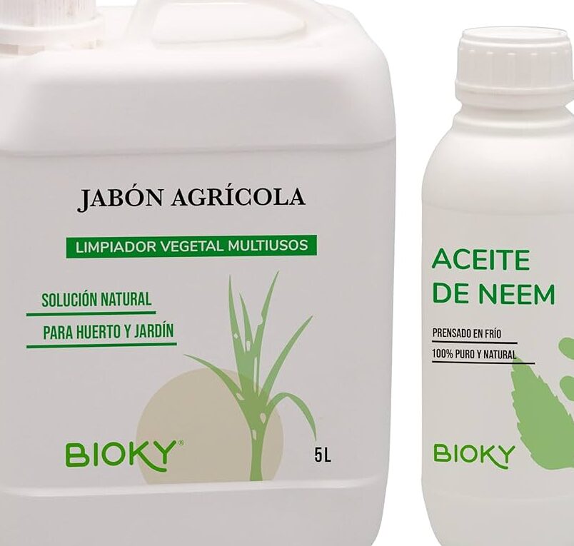 Toda la verdad sobre el uso del aceite de neem y jabón potásico en la agricultura